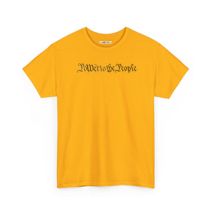 poWEr to THE PEOPLE Unisex Heavy Cotton Tee
