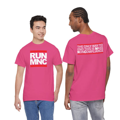 RUNMNC Unisex Heavy Cotton Tee