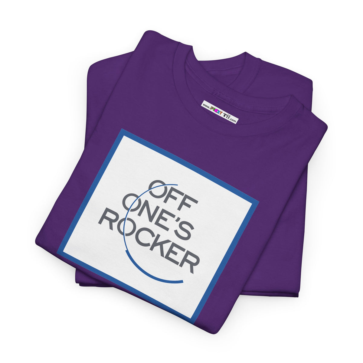 OFF ONE'S ROCKER Unisex Heavy Cotton Tee