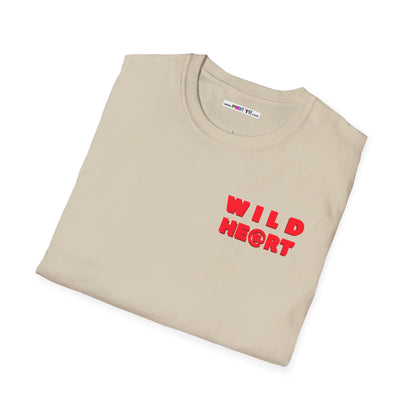 WILD AT HEART Unisex Softstyle 100% Cotton T-Shirt