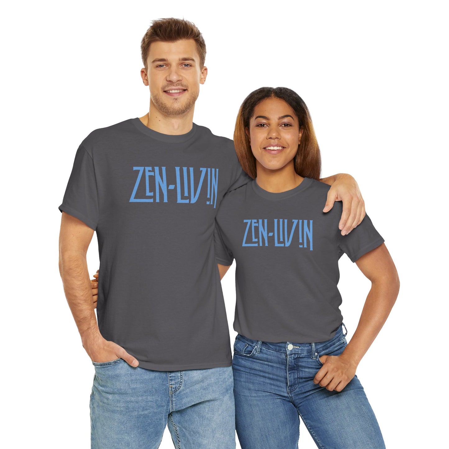 ZEN LIVIN Unisex Heavy Cotton Tee