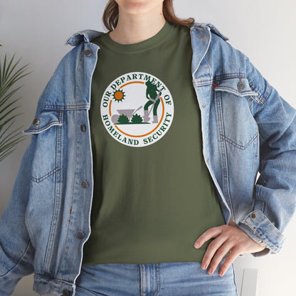 HOMELAND SECURITY (OUR DEPARTMENT OF) Unisex Heavy Cotton Tee