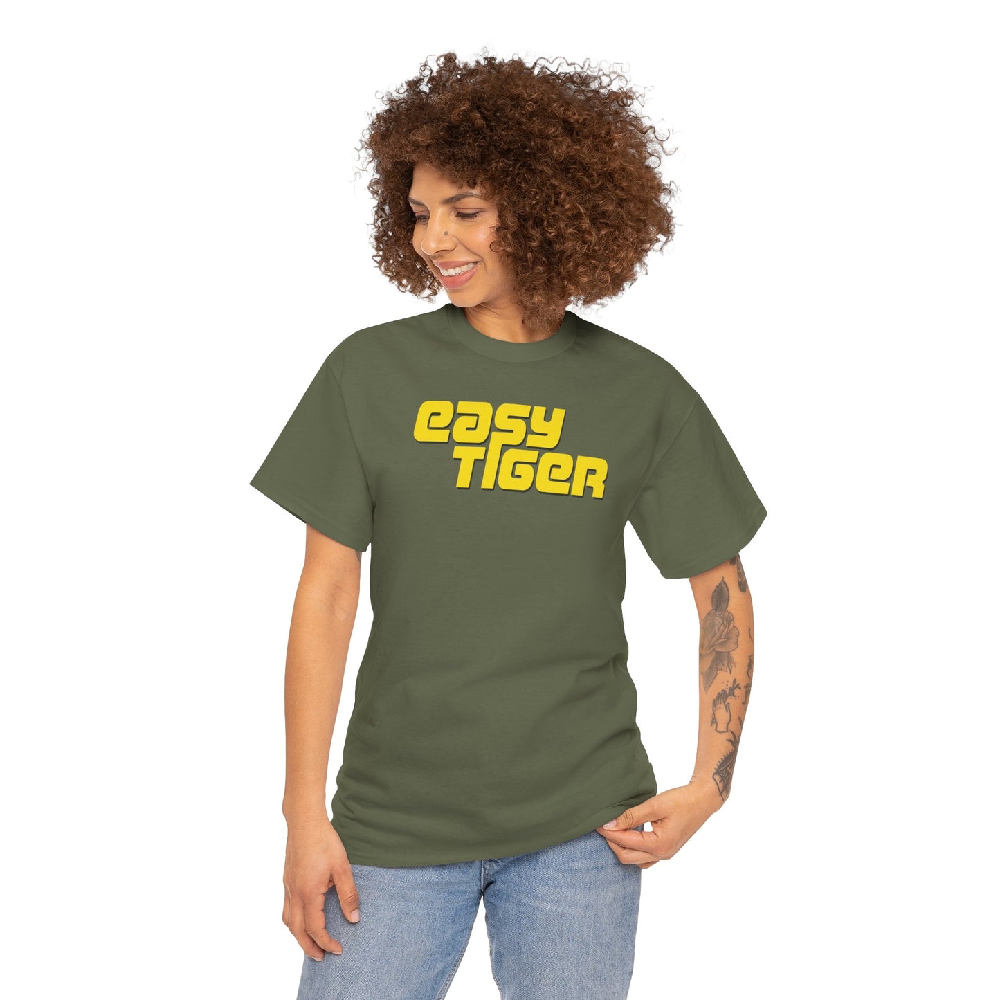 EASY TIGER Unisex Heavy Cotton Tee
