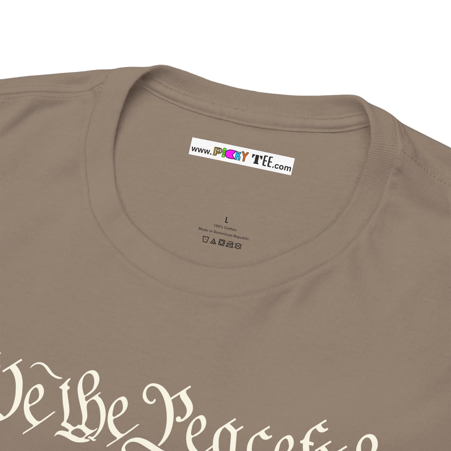WE THE PEACEFUL Unisex Heavy Cotton Tee