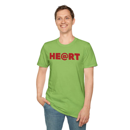 AT HEART Unisex Softstyle 100% Cotton T-Shirt