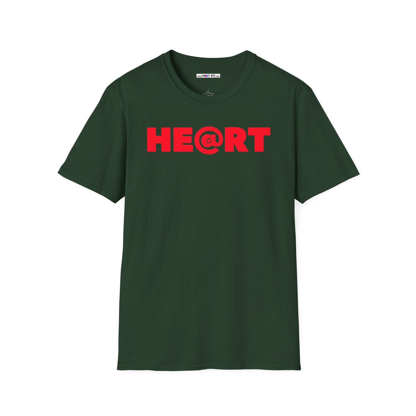 AT HEART Unisex Softstyle 100% Cotton T-Shirt