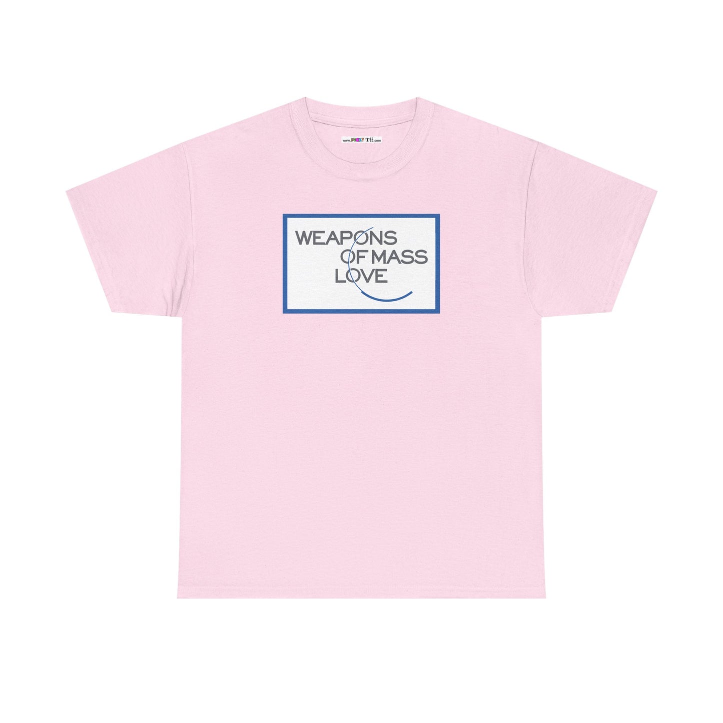 WEAPONS OF MASS LOVE Unisex Heavy Cotton Tee