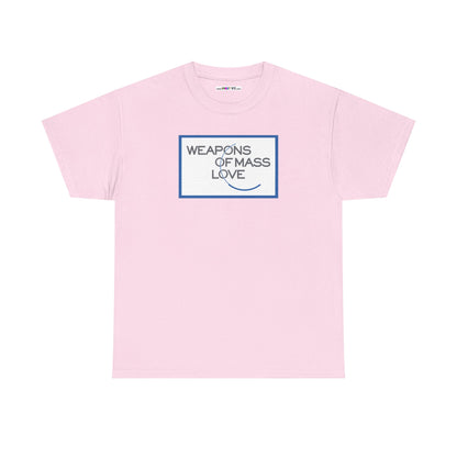 WEAPONS OF MASS LOVE Unisex Heavy Cotton Tee