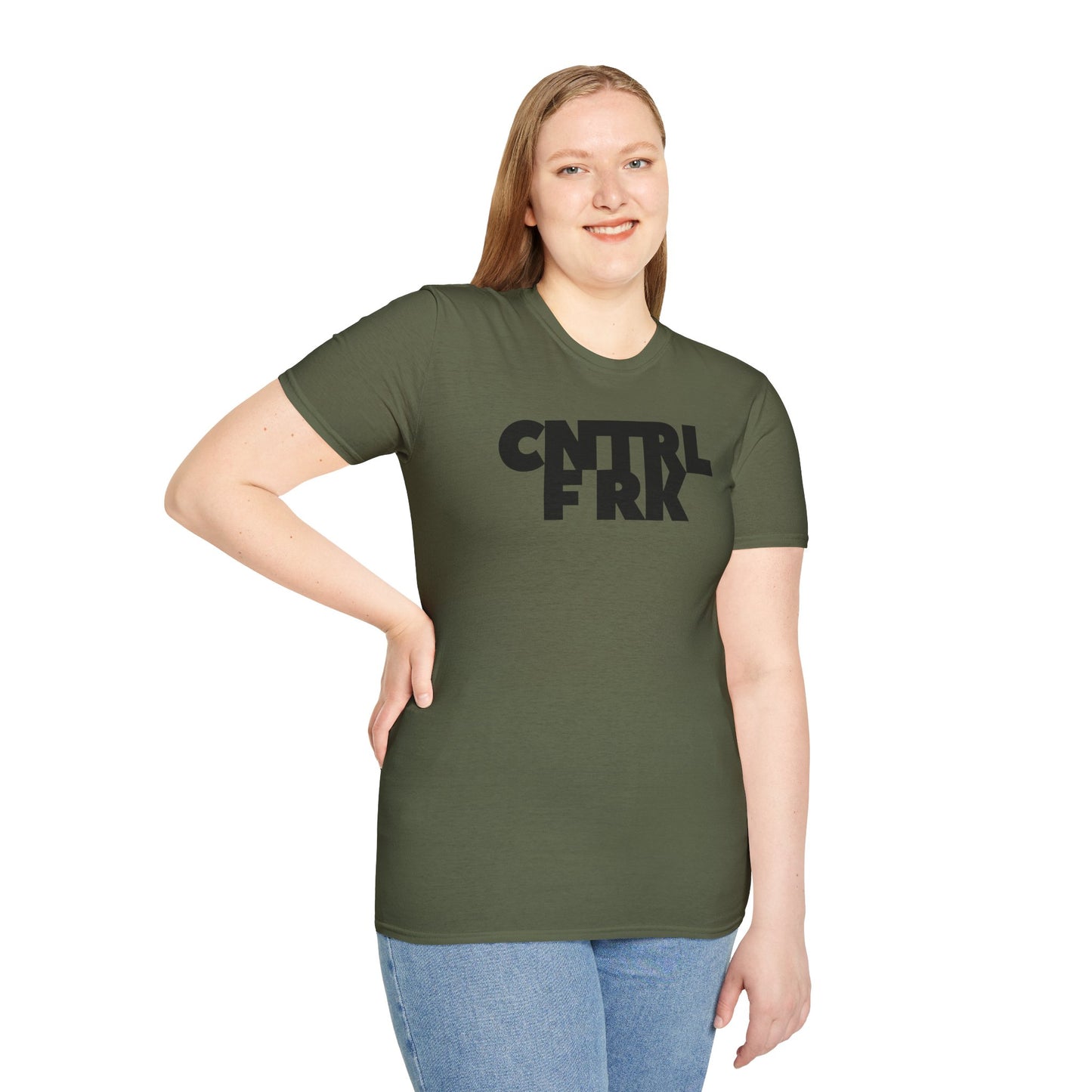 CNTRL FRK Unisex Softstyle 100% Cotton T-Shirt