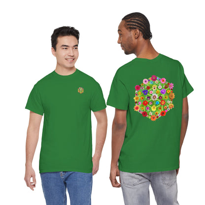 Flowers of Life Unisex Heavy Cotton Tee