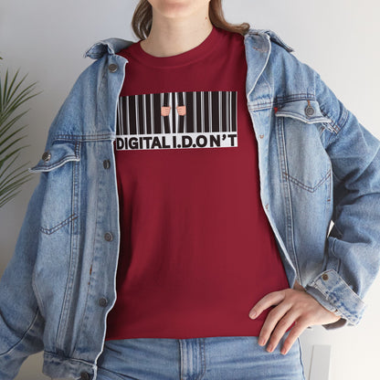 DIGITAL I.D.ON'T Unisex Heavy Cotton Tee