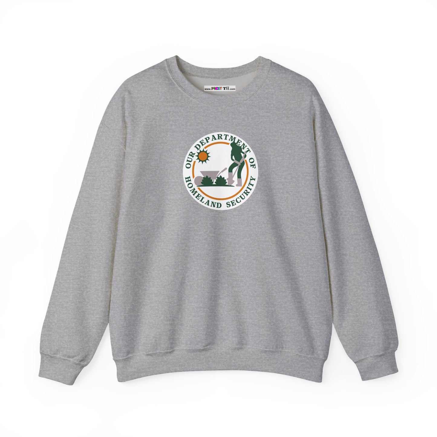HOMELAND SECURITY (OUR DEPARTMENT OF)  Unisex Heavy Cotton Sweatshirt
