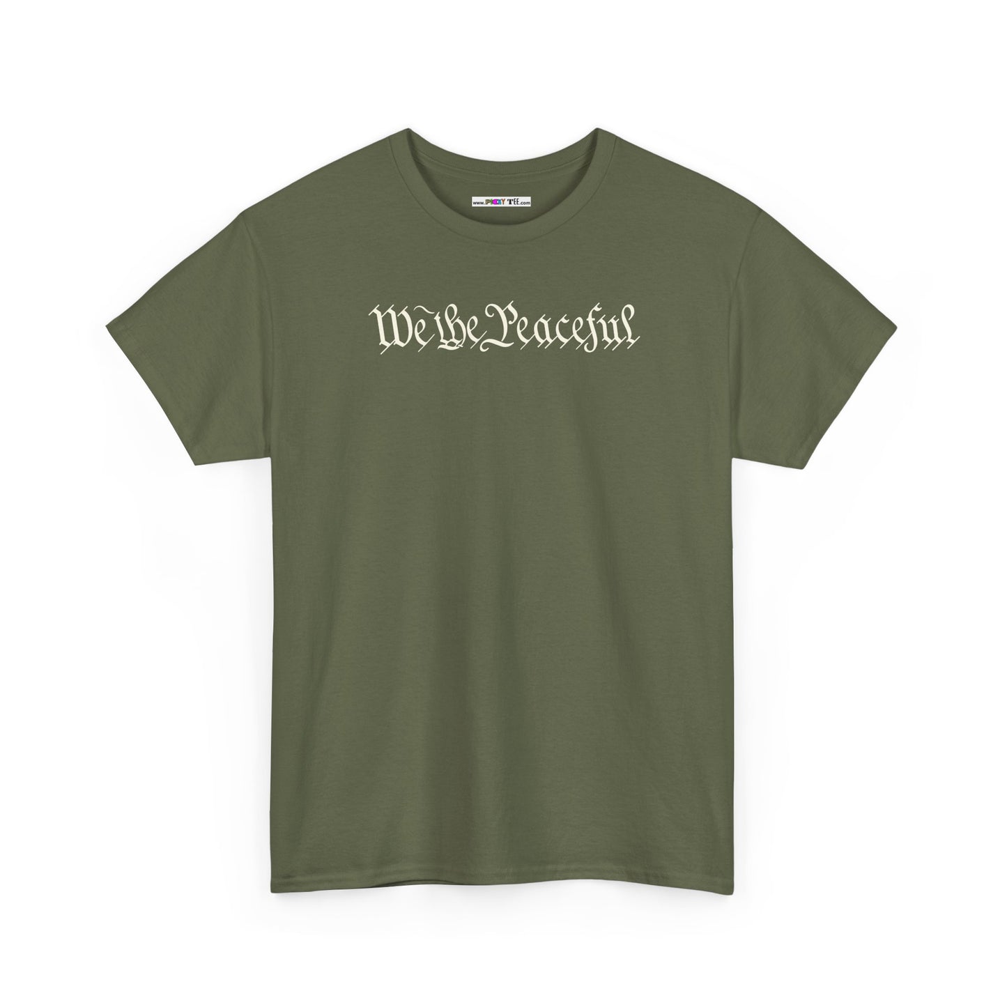 WE THE PEACEFUL Unisex Heavy Cotton Tee