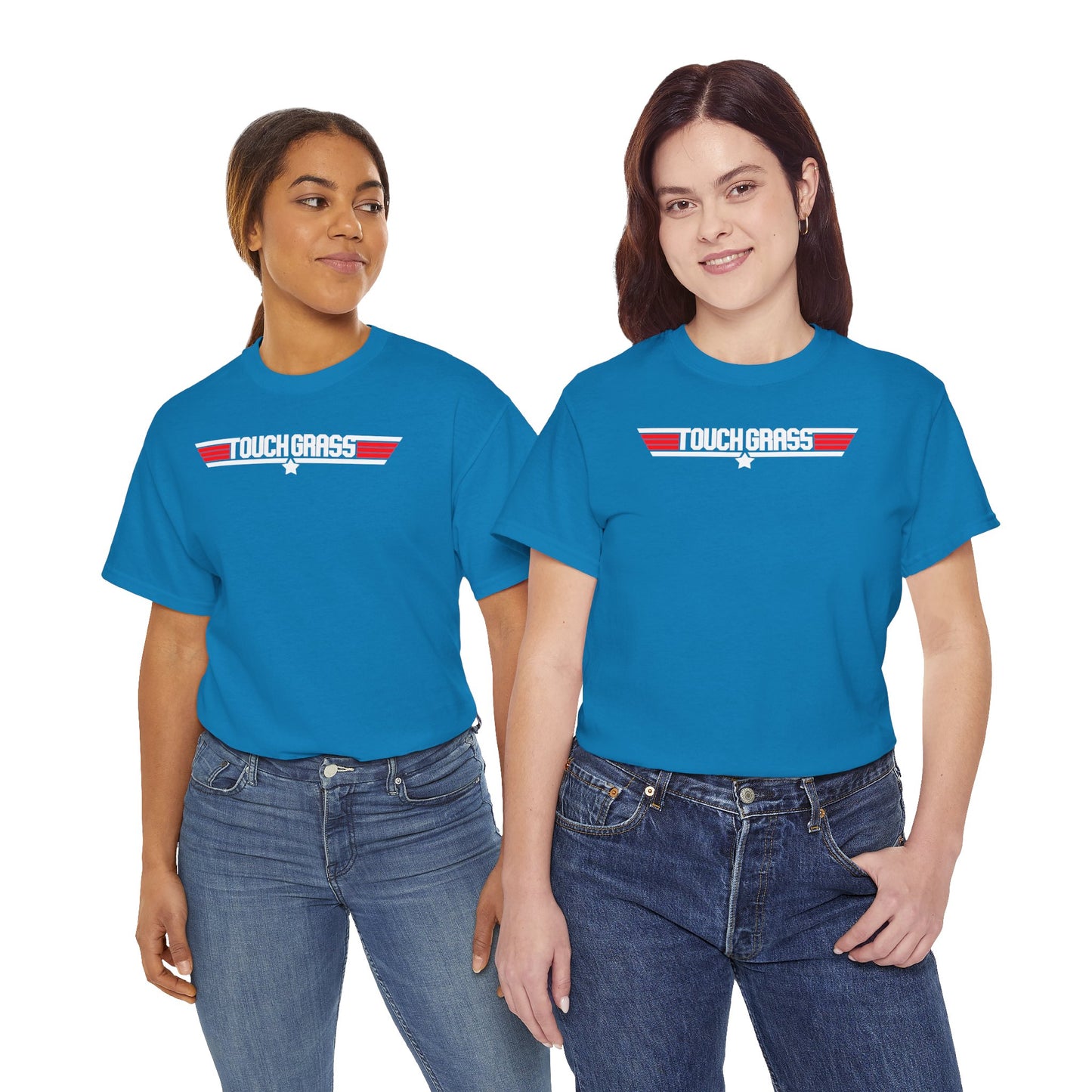 TOUCH GRASS Unisex Heavy Cotton Tee