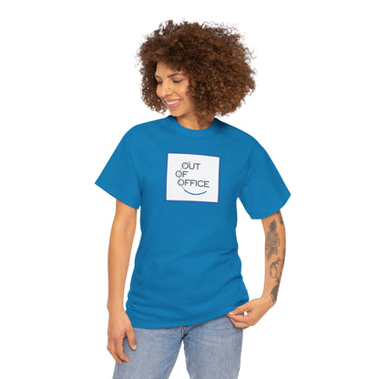 OUT OF OFFICE Unisex Heavy Cotton Tee