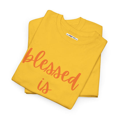 blessed is MORE Unisex Heavy Cotton Tee