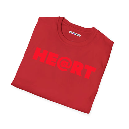 AT HEART Unisex Softstyle 100% Cotton T-Shirt