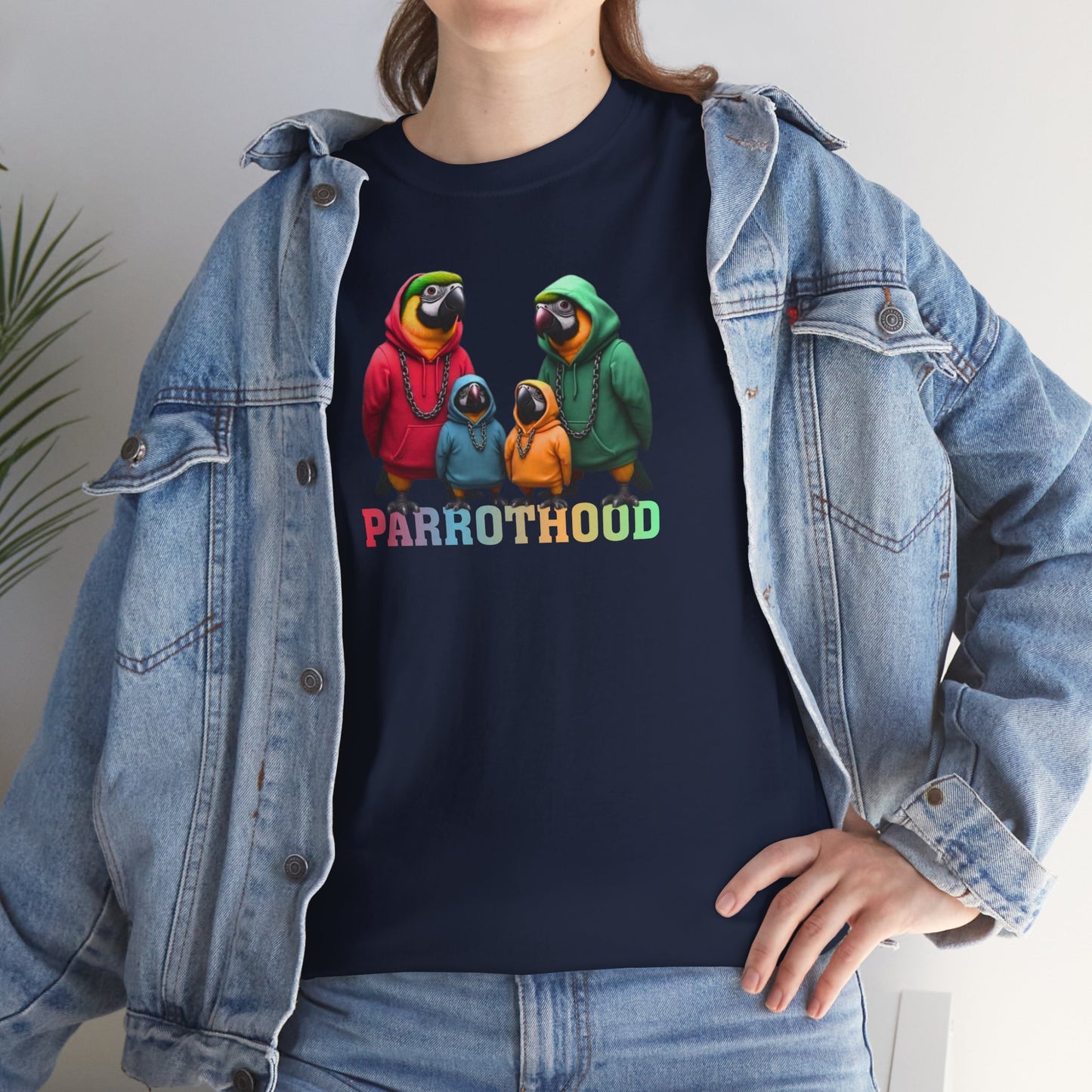 PARROTHOOD Unisex Heavy Cotton Tee