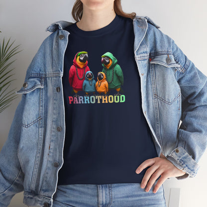 PARROTHOOD Unisex Heavy Cotton Tee