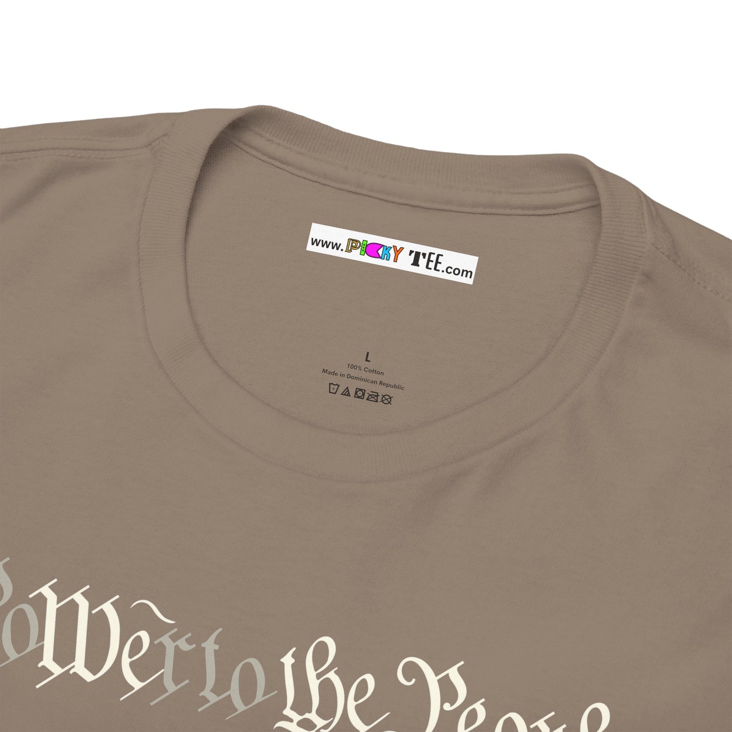 poWEr to THE PEOPLE Unisex Heavy Cotton Tee