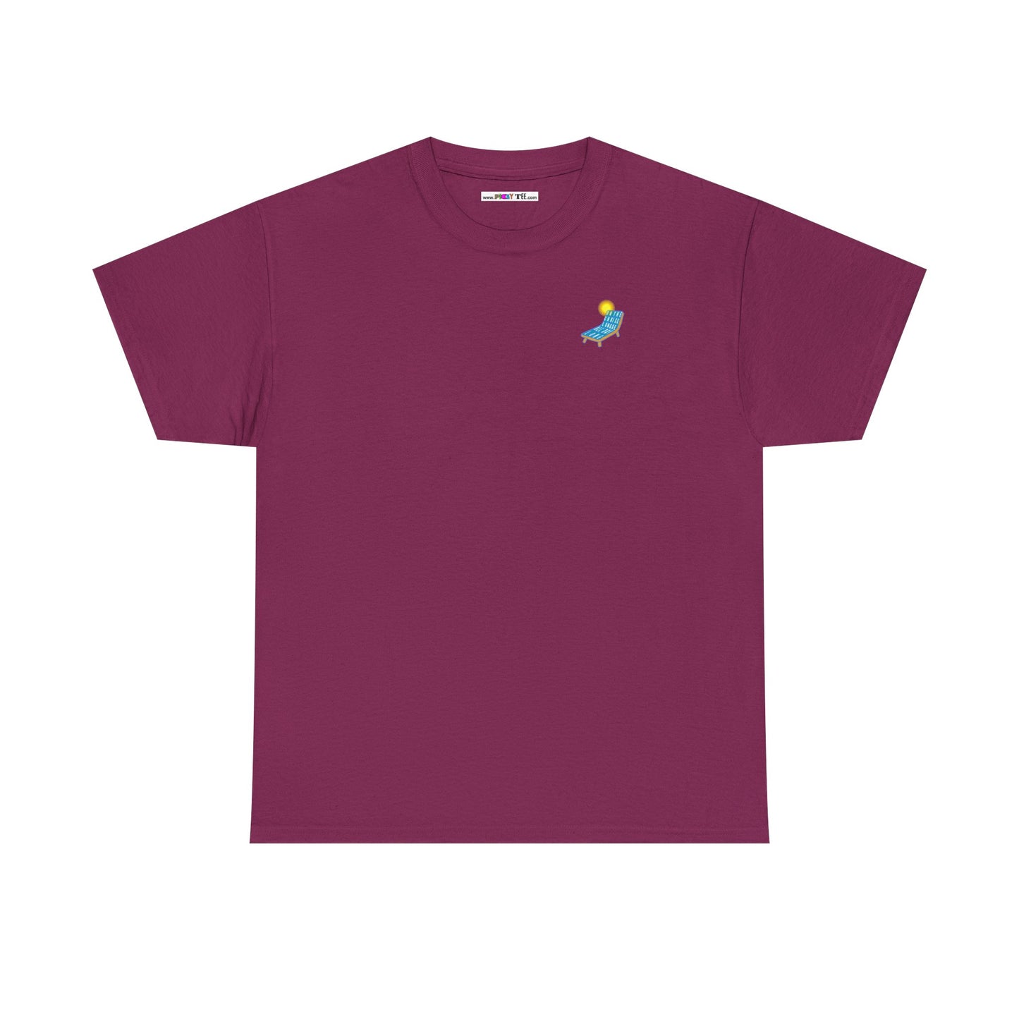 ON THE CHAISE LONGUE ALL DAY LONG Heavy Cotton Tee