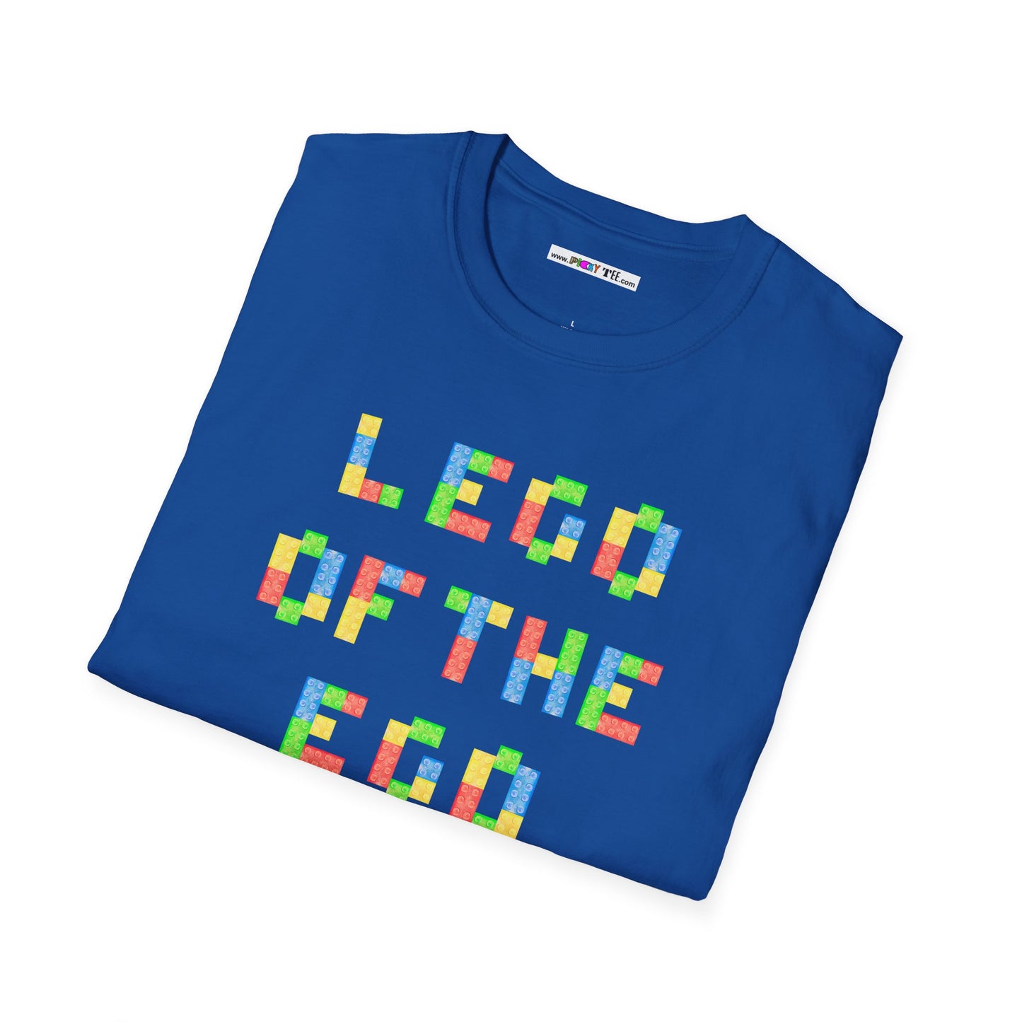 L3G0 OF THE EGO Unisex Softstyle 100% Cotton T-Shirt