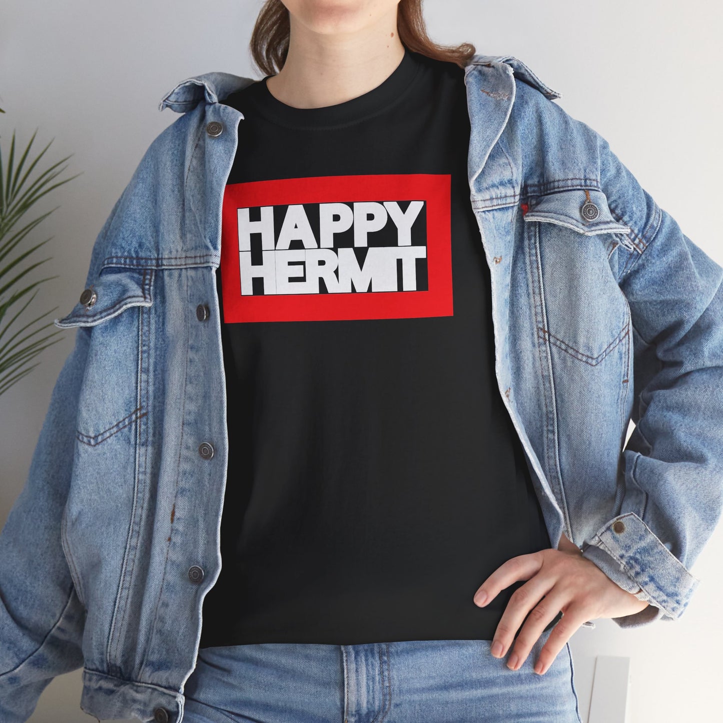 HAPPY HERMIT Unisex Heavy Cotton Tee