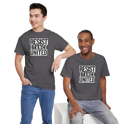 RESIST STANCE UNITED Unisex Heavy Cotton Tee