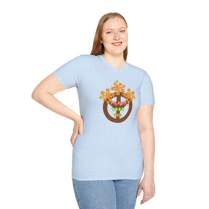 PEACE TREE TEE Unisex Softstyle 100% Cotton T-Shirt