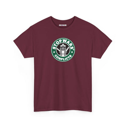STOP WARS' CONFLICTS Unisex Heavy Cotton Tee