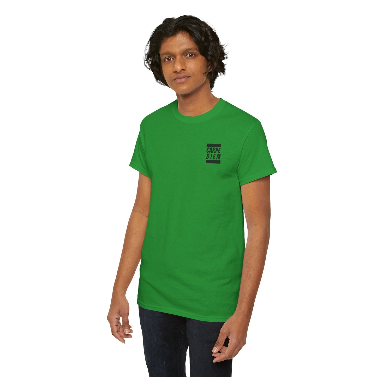 CARPE DIEM "I SEIZE DAY, PEOPLE" Unisex Heavy Cotton Tee