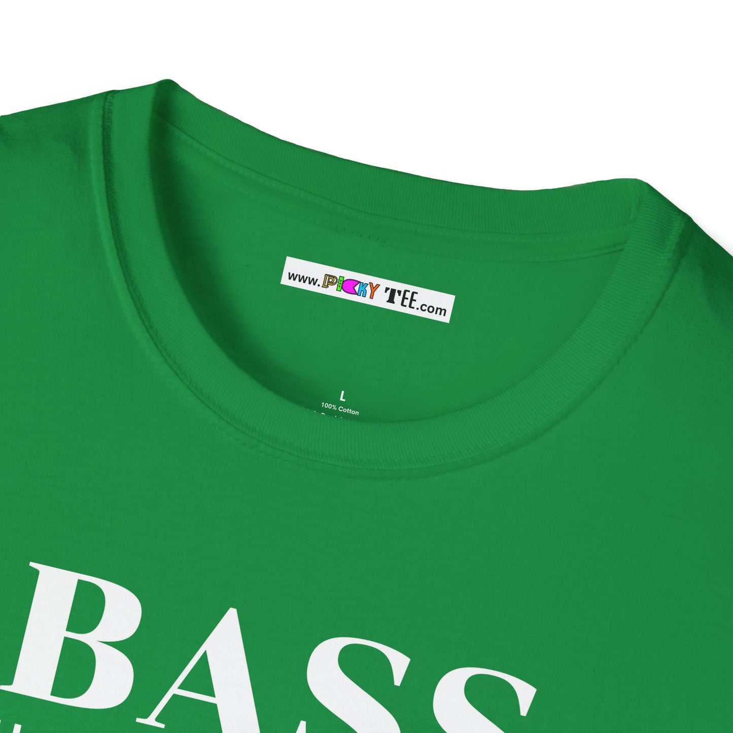 BASS HUGE BASS Unisex Softstyle 100% Cotton T-Shirt