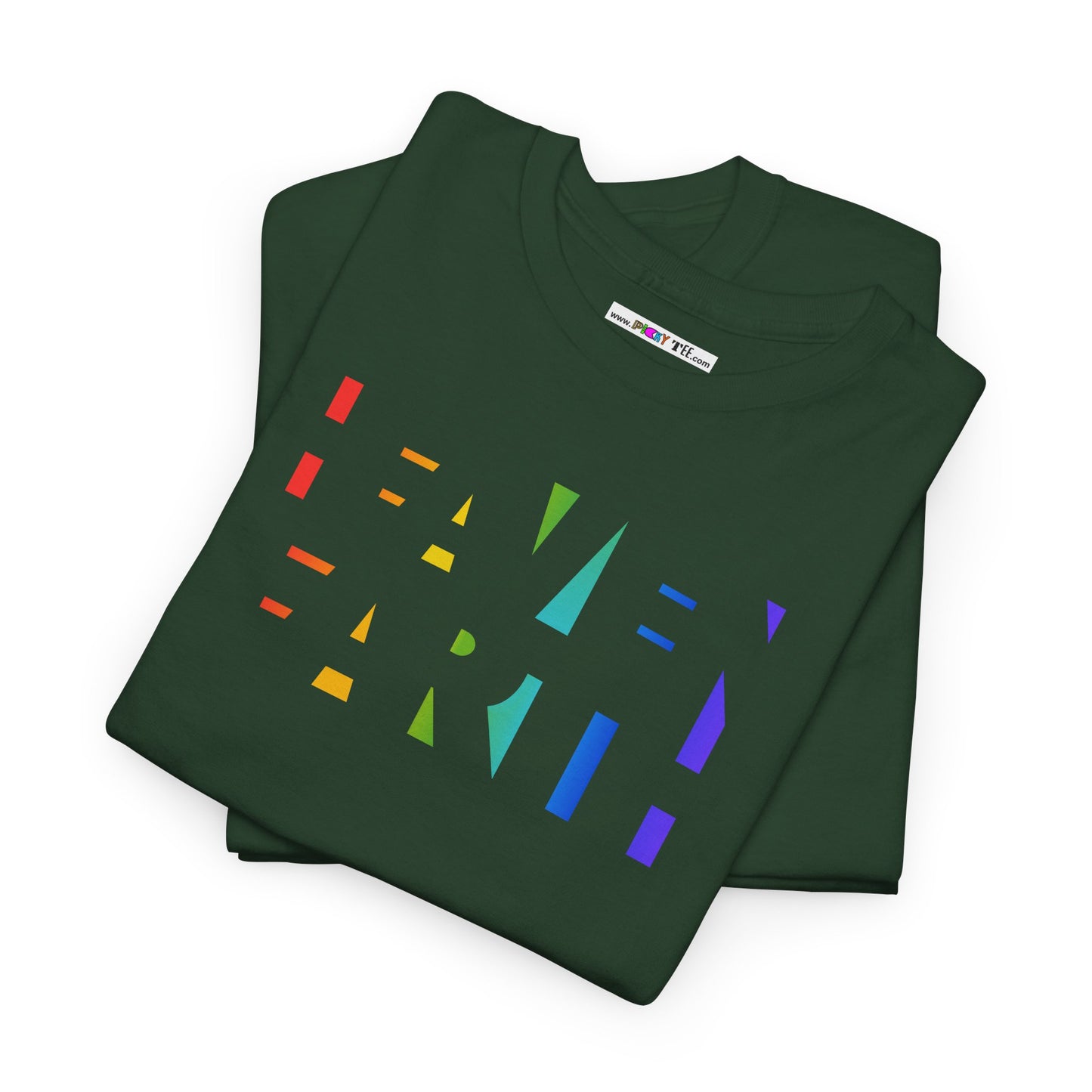 HEAVEN ON EARTH Unisex Heavy Cotton Tee — here now.