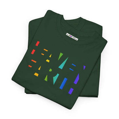 HEAVEN ON EARTH Unisex Heavy Cotton Tee — here now.