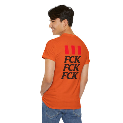 FCK FCK FCK Unisex Heavy Cotton Tee