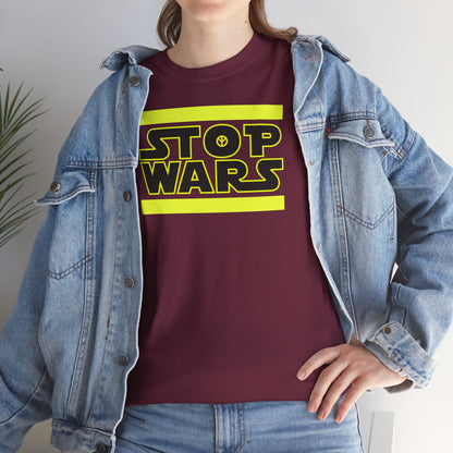 STOP WARS Unisex Heavy Cotton Tee