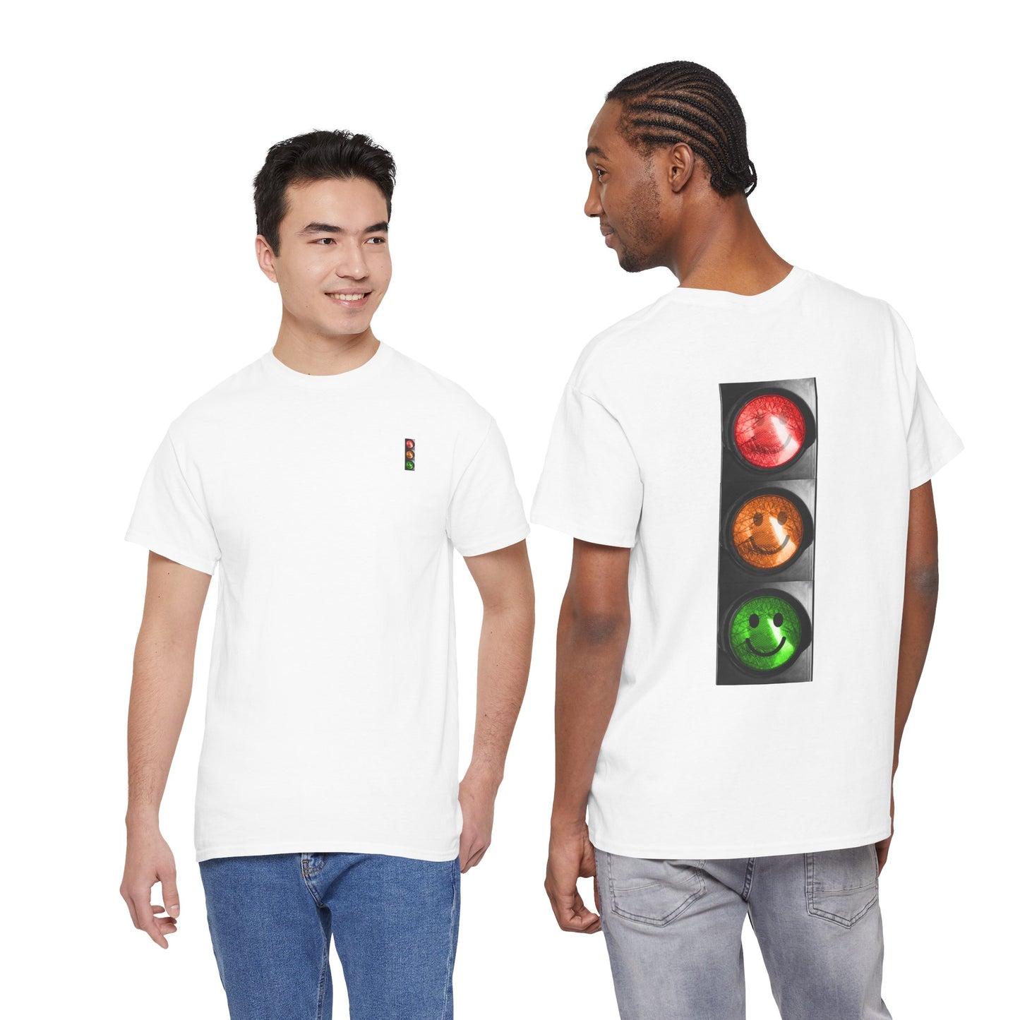 TRIFFIC LIGHTS Unisex Heavy Cotton Tee