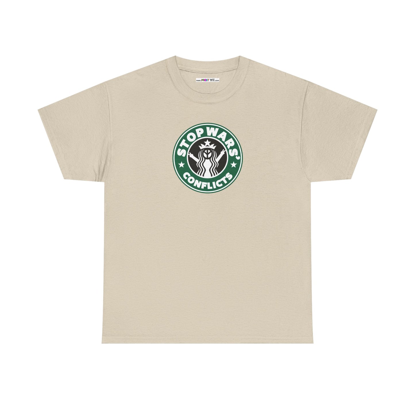 STOP WARS' CONFLICTS Unisex Heavy Cotton Tee