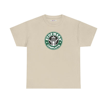 STOP WARS' CONFLICTS Unisex Heavy Cotton Tee