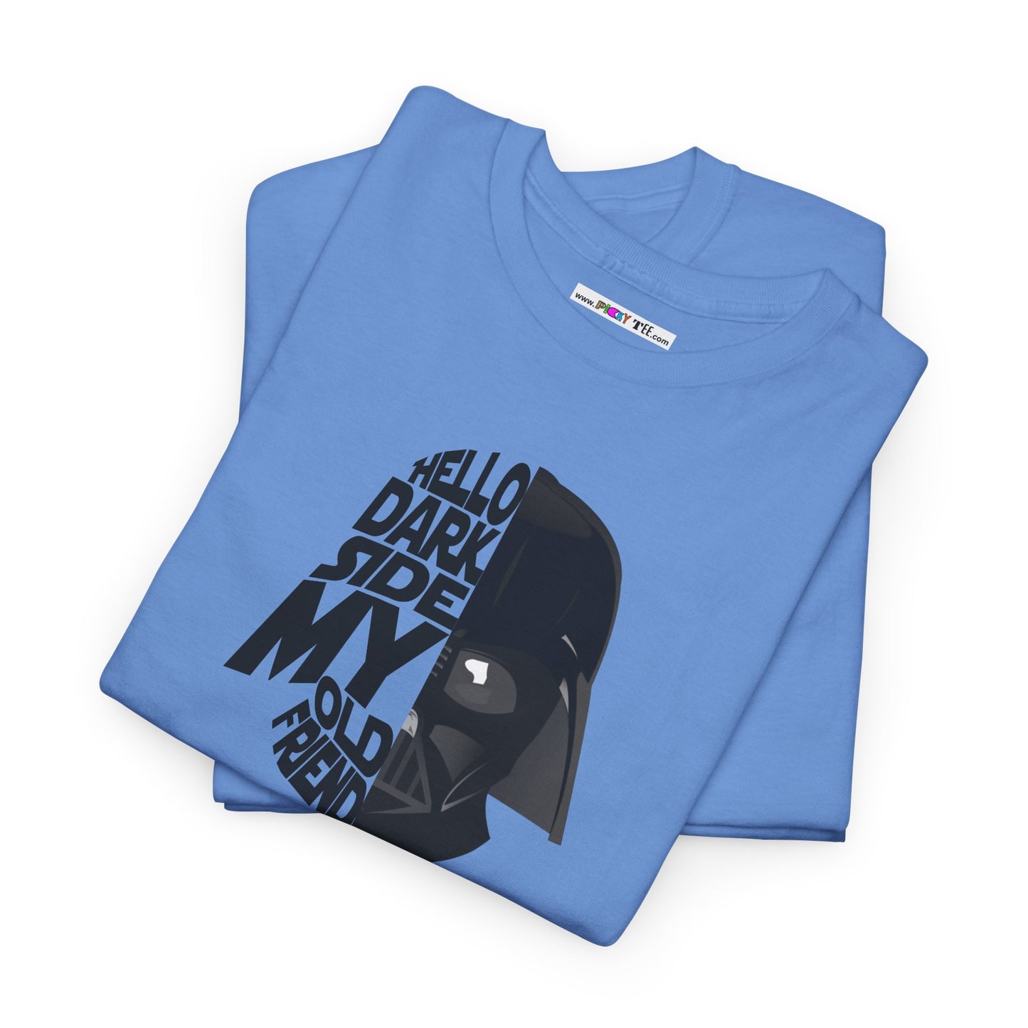 HELLO DARKSIDE MY OLD FRIEND Unisex Heavy Cotton Tee
