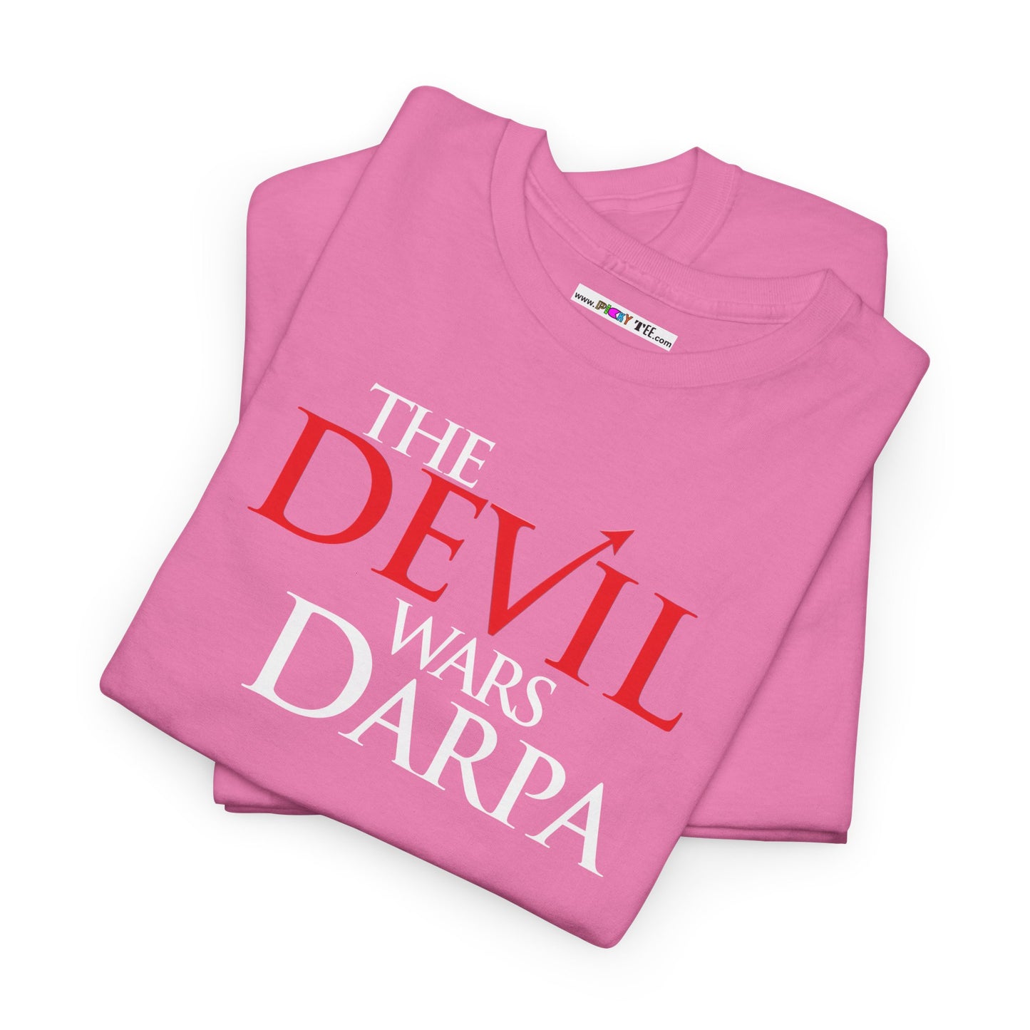 THE DEVIL WARS DARPA Unisex Heavy Cotton Tee