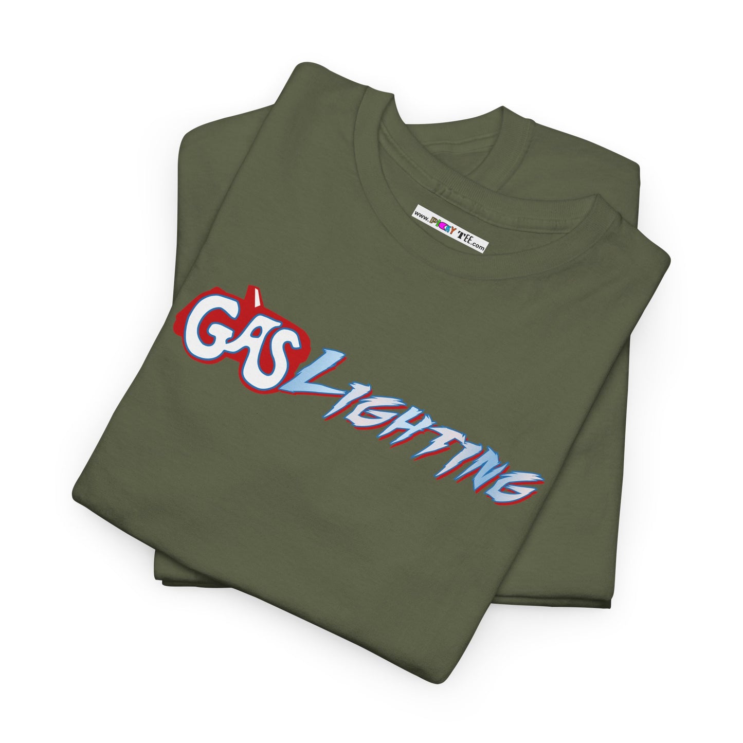 GAS LIGHTING Unisex Heavy Cotton Tee