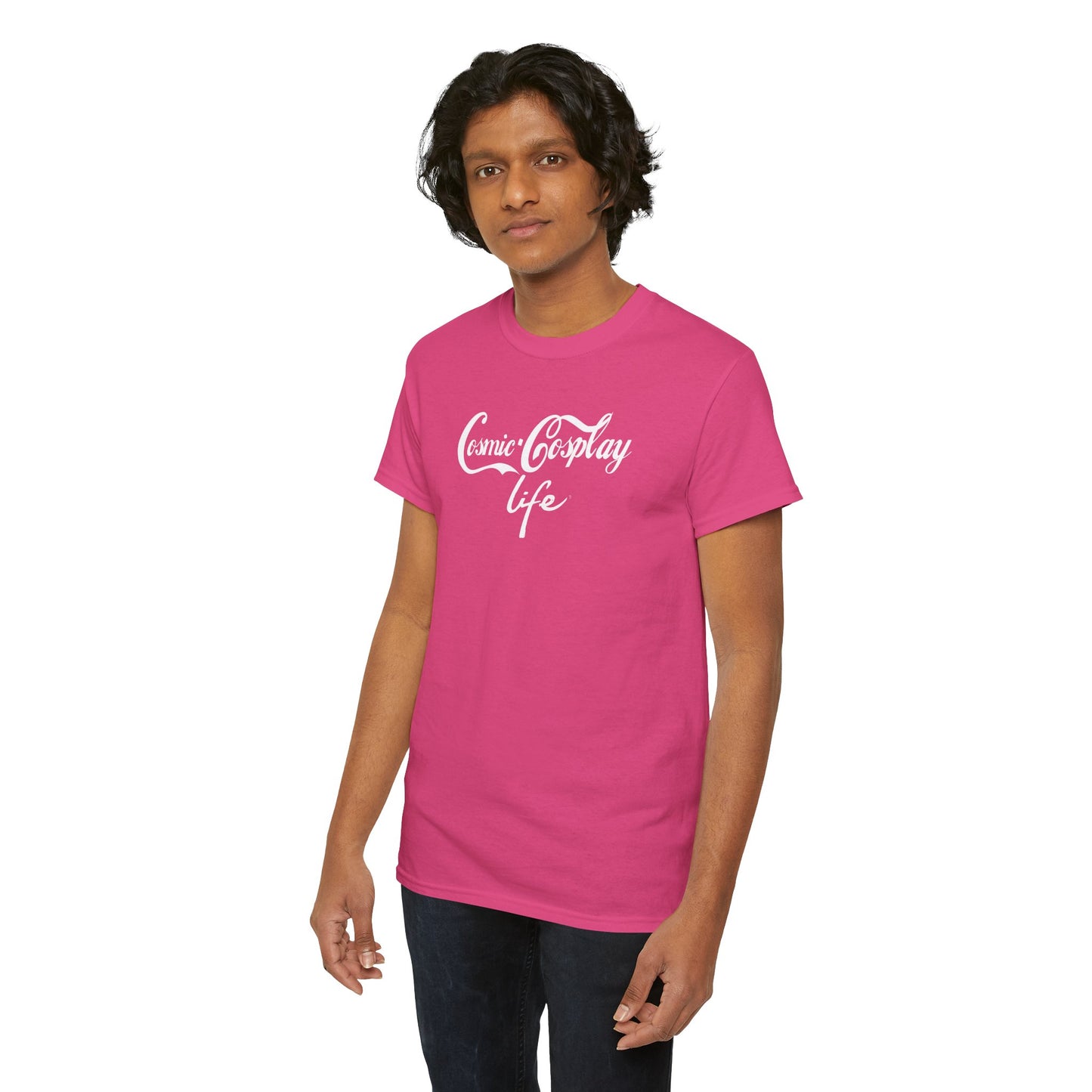 Cosmic Cosplay Life Unisex Heavy Cotton Tee