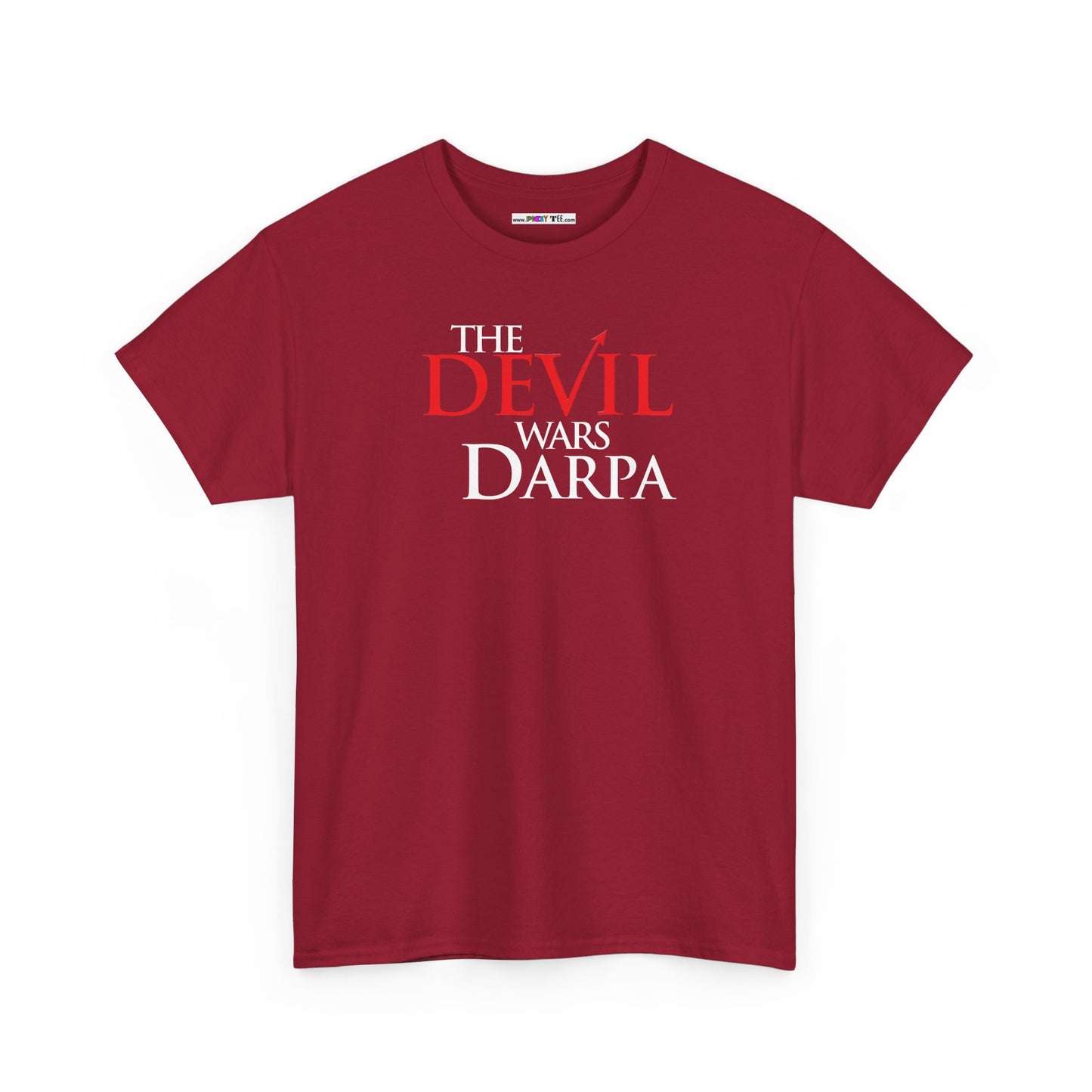 THE DEVIL WARS DARPA Unisex Heavy Cotton Tee