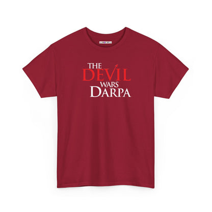 THE DEVIL WARS DARPA Unisex Heavy Cotton Tee