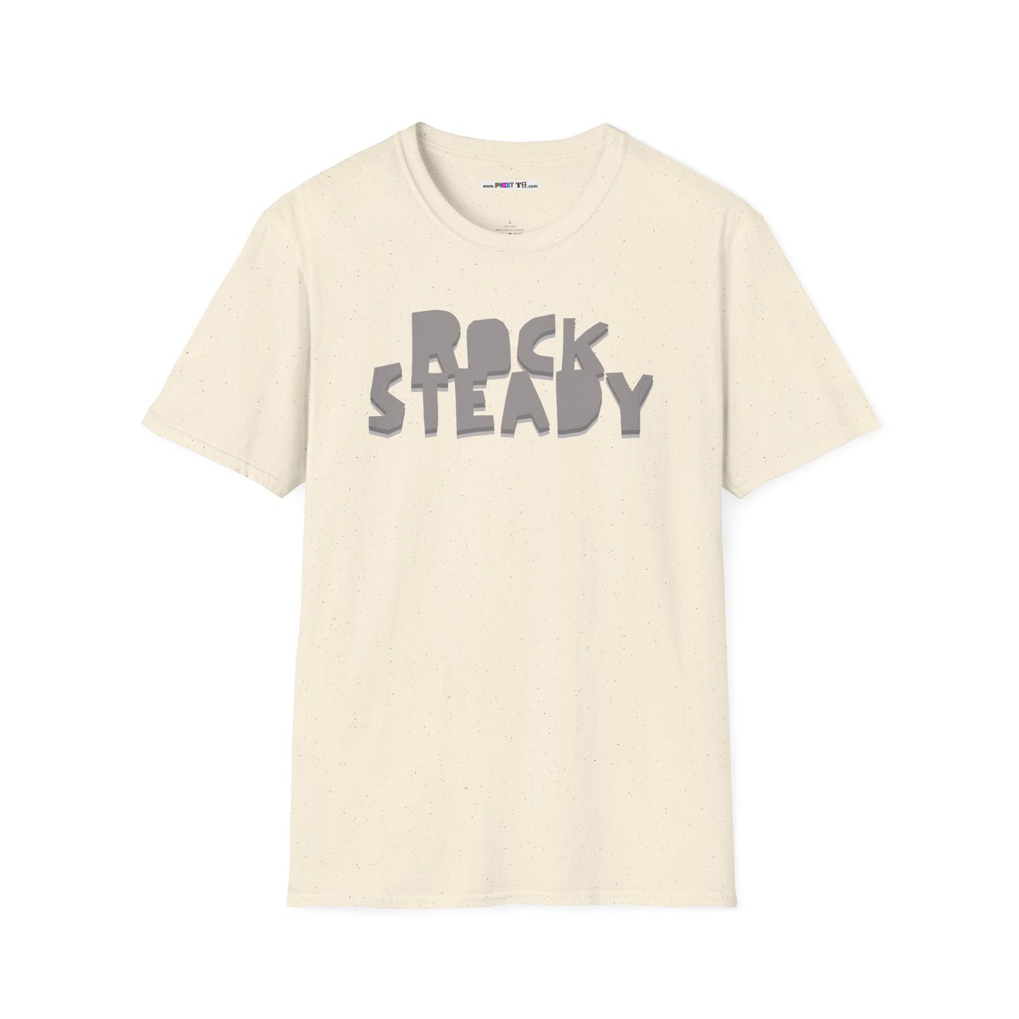 ROCK STEADY Unisex Softstyle 100% Cotton T-Shirt