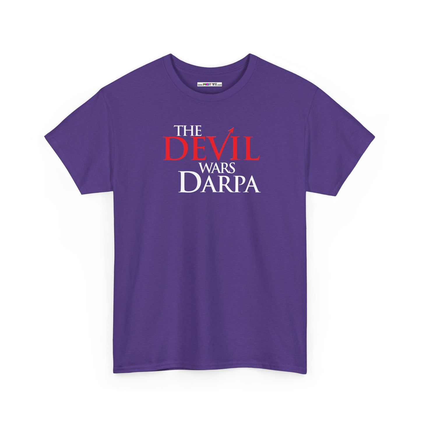 THE DEVIL WARS DARPA Unisex Heavy Cotton Tee