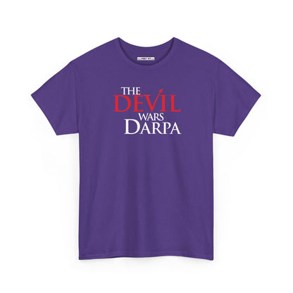 THE DEVIL WARS DARPA Unisex Heavy Cotton Tee