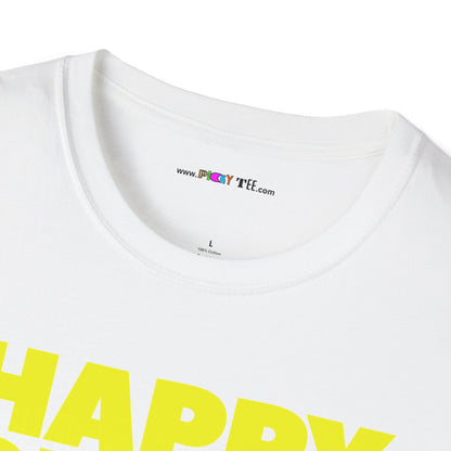 HAPPY PLACE/PEACE Unisex Softstyle 100% Cotton T-Shirt