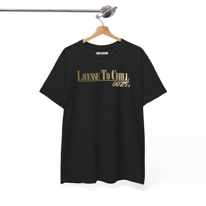LICENSE TO CHILL 00Zzz Unisex Heavy Cotton Tee